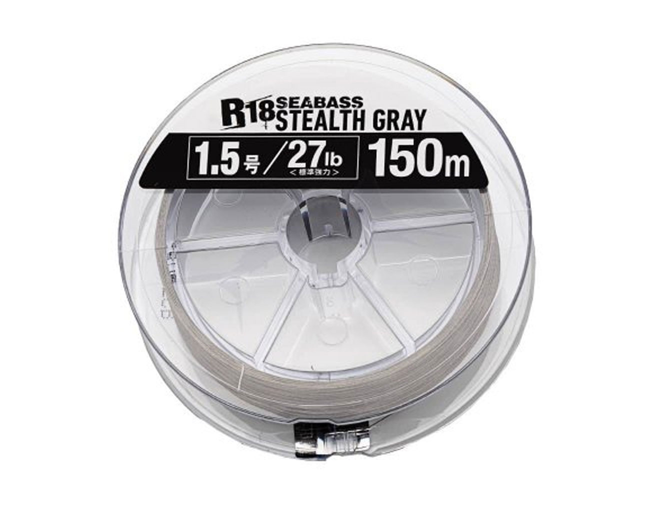 Seaguar R18 Seabass PE X8 Stealth Gray
